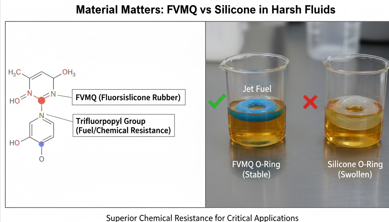 Fluorosilicone Rubber Manufacturer | FVMQ & Aerospace
