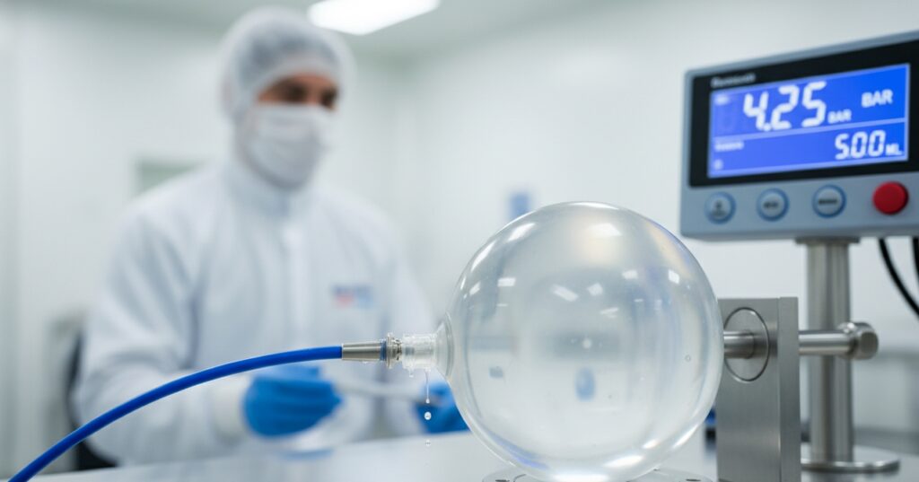 ISO class 7 cleanroom dip molding process