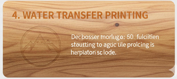 water transfer printing the logo on the silicone sleeve