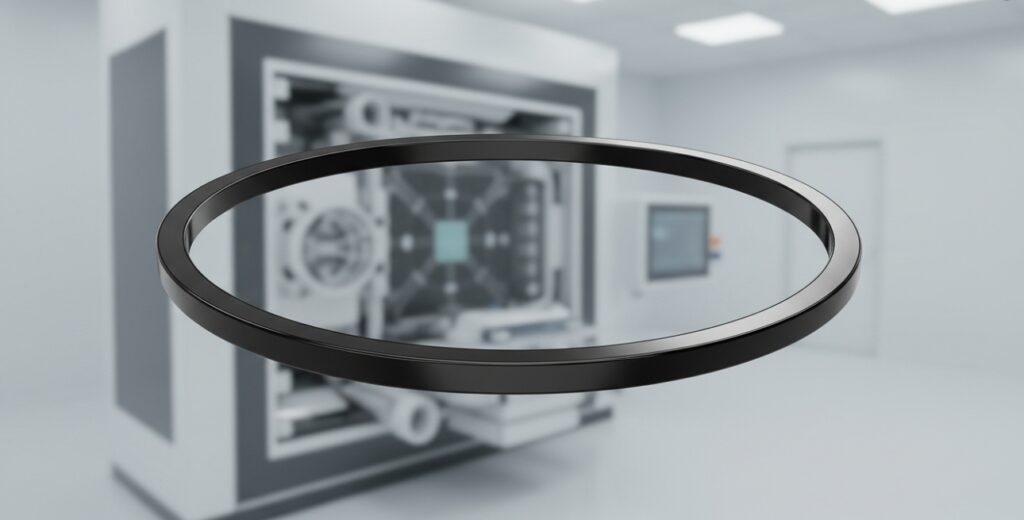 Ultra high performance custom molded ffkm rubber parts for semiconductor and chemical processing industries