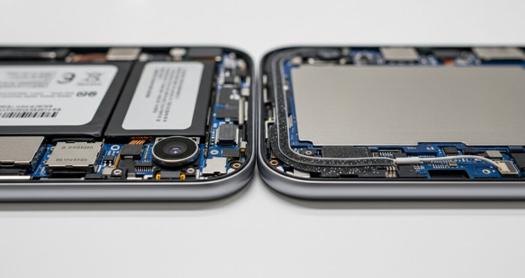 Micro-molded silicone rubber gasket providing IP68 sealing for electronics enclosures