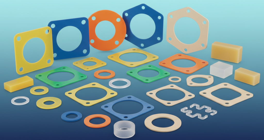 High load-bearing Polyurethane PU gaskets for heavy-duty mechanical abrasion