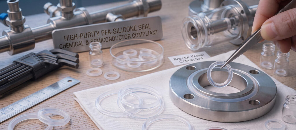 PFA Encapsulated Silicone O Ring