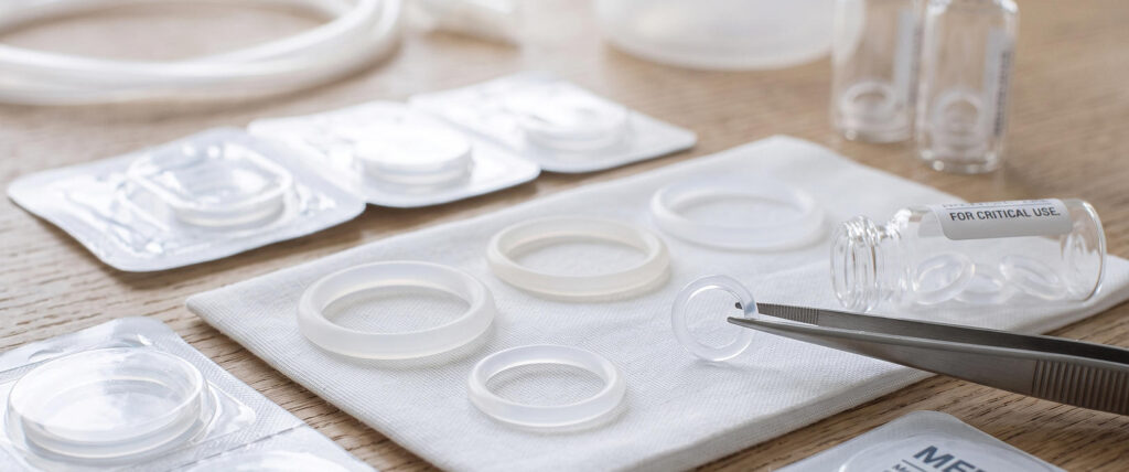 medical-grade silicone o-rings