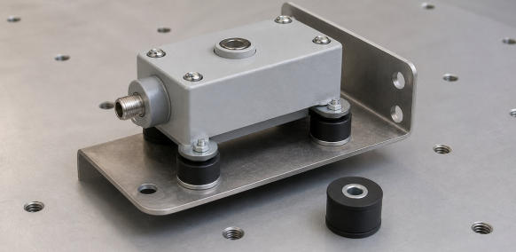 Custom anti-vibration rubber grommets for mounting and vibration isolation