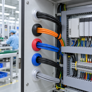 silicone grommet for electronics