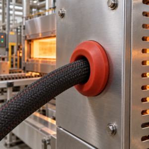 high temperature silicone grommet