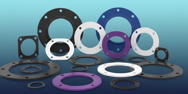 high-temperature and chemical-resistant FFKM perfluoroelastomer gaskets