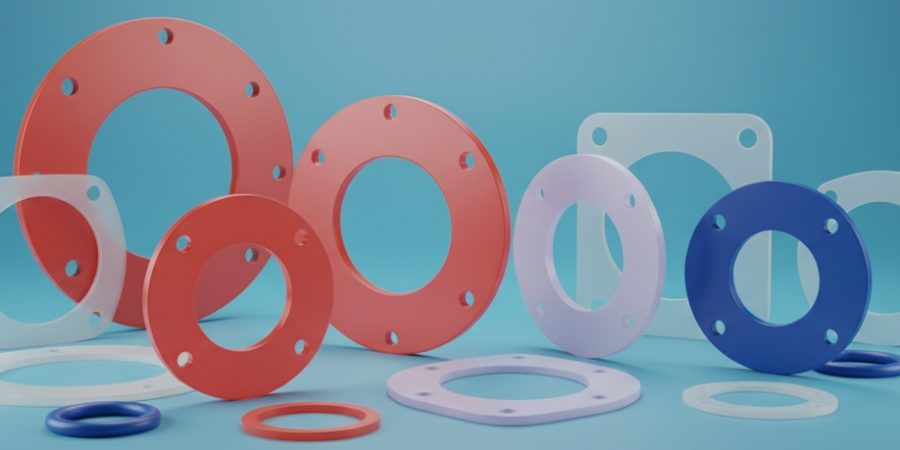 Extreme-temperature and fuel-resistant FVMQ fluorosilicone gaskets for aerospace